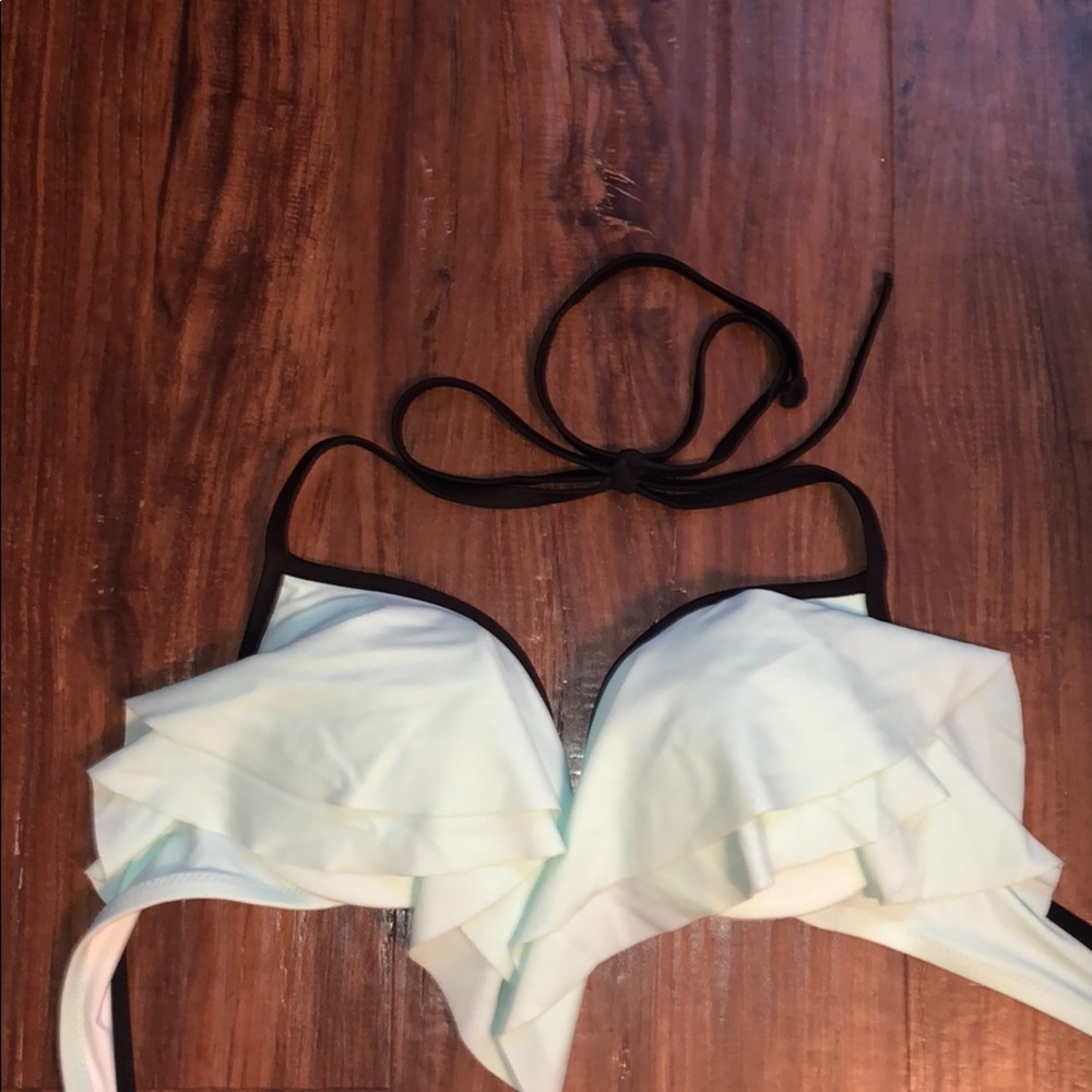 PINK mint bikini top